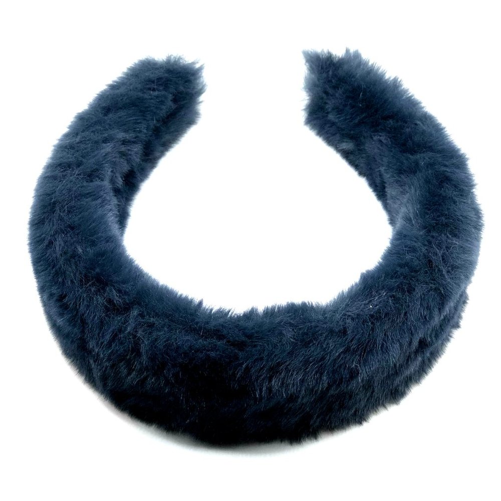 Fluffy Headband Hairband / Hair loop Rabbit fur for women